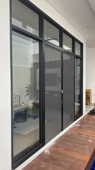 Kasa Nyamuk Plisse Pintu Balkon